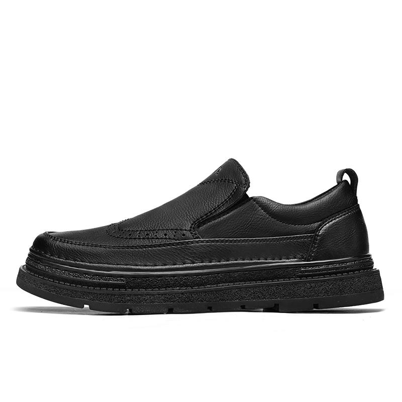 Jeep British Style Microfiber Leather Dress Shoes Men's