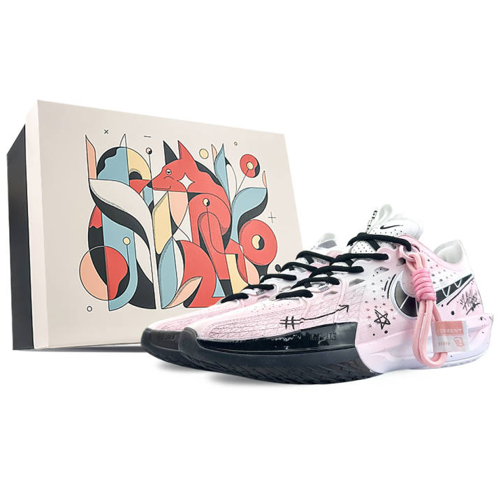 Nike Nike G.T. Cut 3 Low top Basketball Shoes Unisex Black Pink