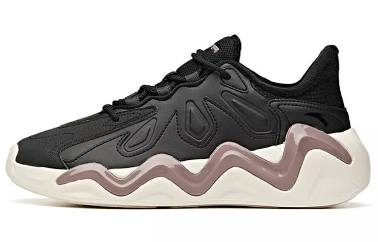 ANTA Chunky Sneakers Women's Low Top Black