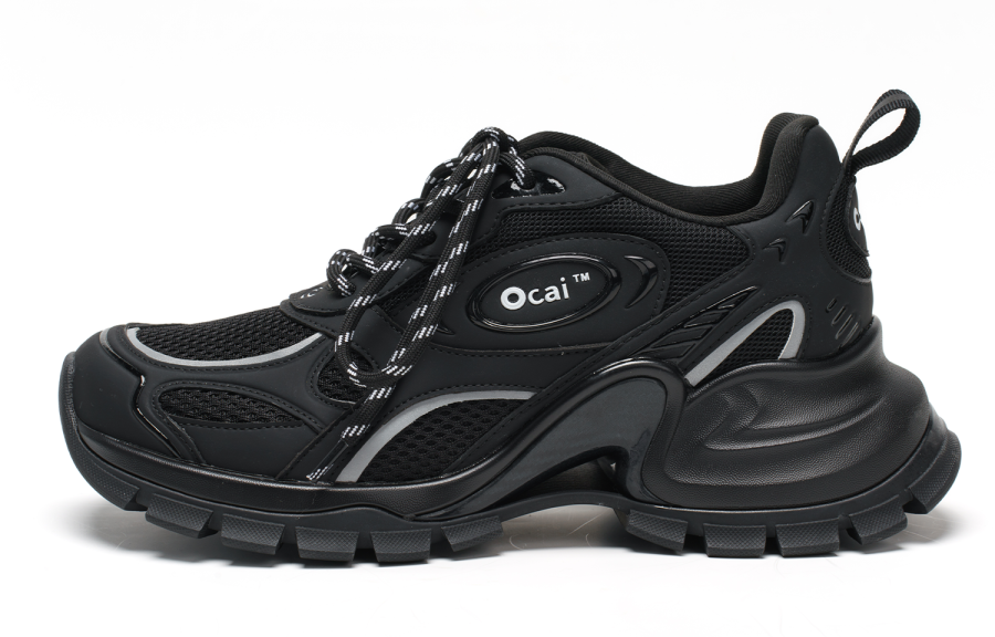 Ocai Abrasion Resistant Breathable Low top Chunky Sneakers Women's Obsidian Light Abyss