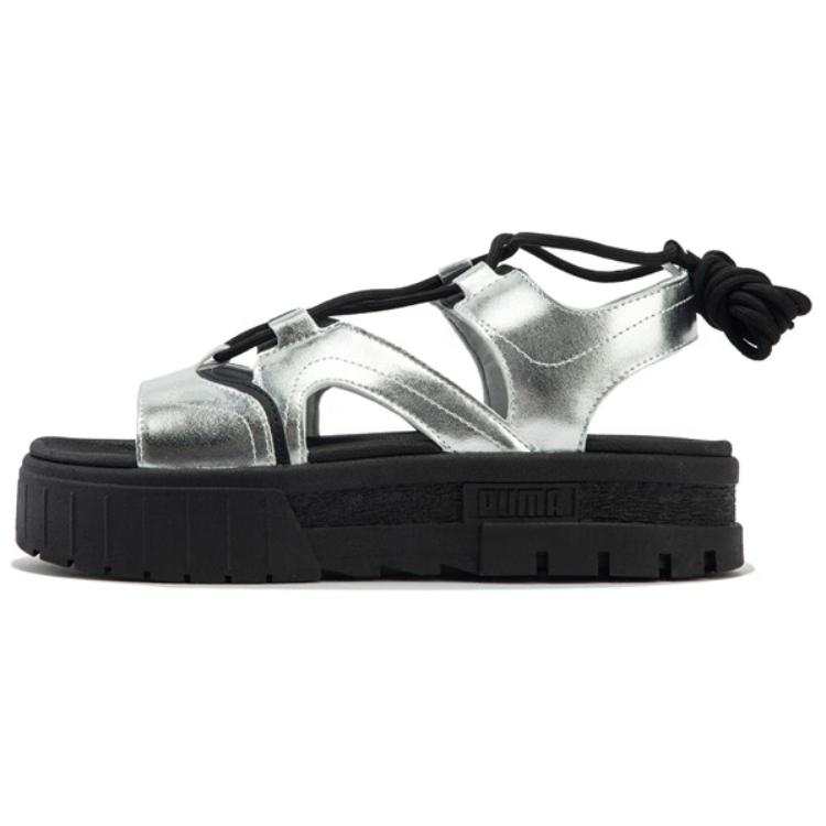 PUMA Cilia Wedge Sandals 'Silver' Women's