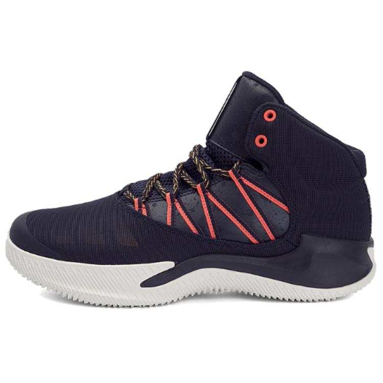 Adidas Adidas Infiltrate Slip Resistant Abrasion Resistant Mid top Basketball Shoes Men's Dark Blue