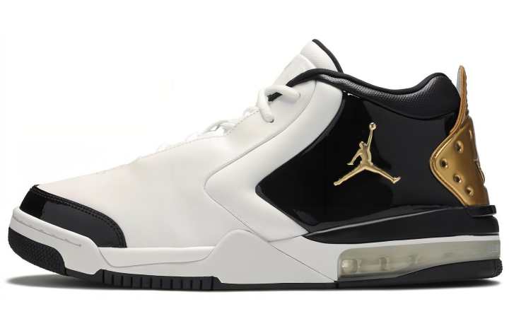 Jordan Jordan Big Fund Premium White Metallic Gold
