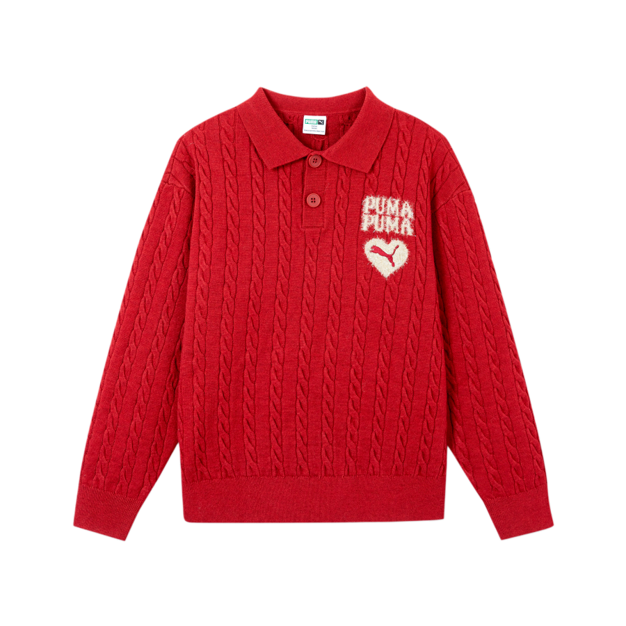 PUMA Sweater Vintage Red Pony Kids'