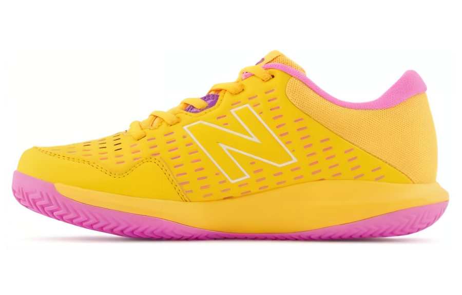 New Balance New Balance NB 696 V4 Low top Tennis Shoes Women's Yellow Pink