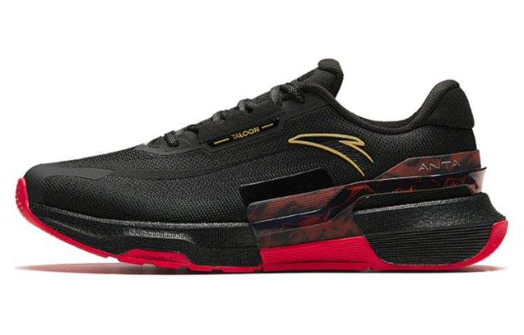 Anta Cushioning Abrasion Resistant Cushioning, Wear Resistant Low top Training Shoes Men's Black Gold