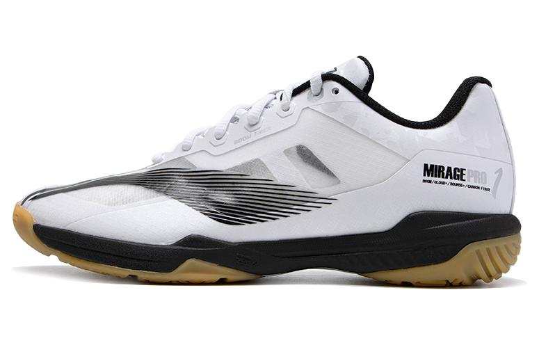 Li-Ning Li Ning Shadow Speed Pro Rubber Low top Slip Resistant Abrasion Resistant Badminton Shoes Unisex Black White