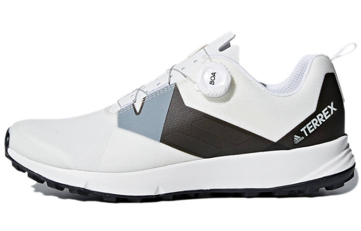 Adidas Adidas Terrex Two Boa Abrasion Resistant Abrasion Resistant Low top Hiking Shoes Men's White Black