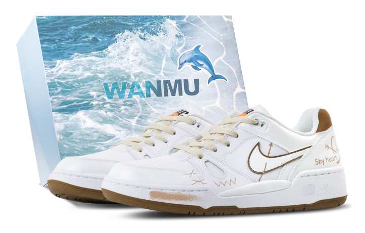 Nike Nike Full Force Warm Old Times Box Low top Skateboard Shoes Men's White