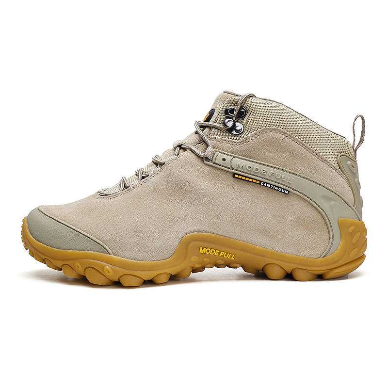MODE FULL Outdoor Sports Cushioning Slip Resistant Abrasion Resistant Waterproof Support Impact Resistant High top