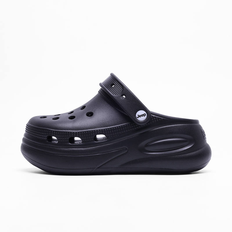 Jeep Summer, Everyday Commute Slippers, Puffy Thick Sole, Large Head Cloud Shoes, Puffy Slippers EVA Clogs Unisex