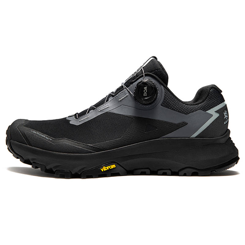 KAILAS Brackish Green Boa Low top Mountain Running Hiking Shoes Women's Ink Black