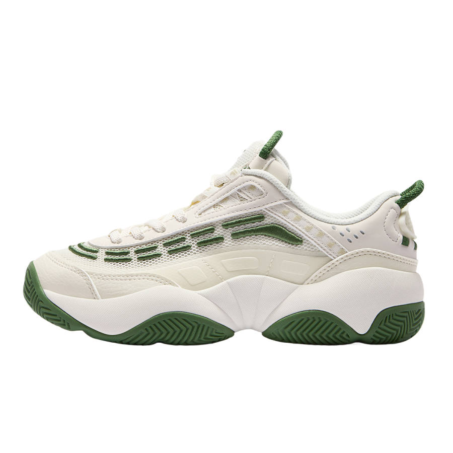 FILA FUSION FIRE Low top Vintage Basketball Shoes Women's White Green