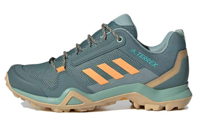 Adidas Adidas Terrex AX3 GTX Slip Resistant, Abrasion Resistant, Breathable Low top Mountaineering Shoes Women's Green