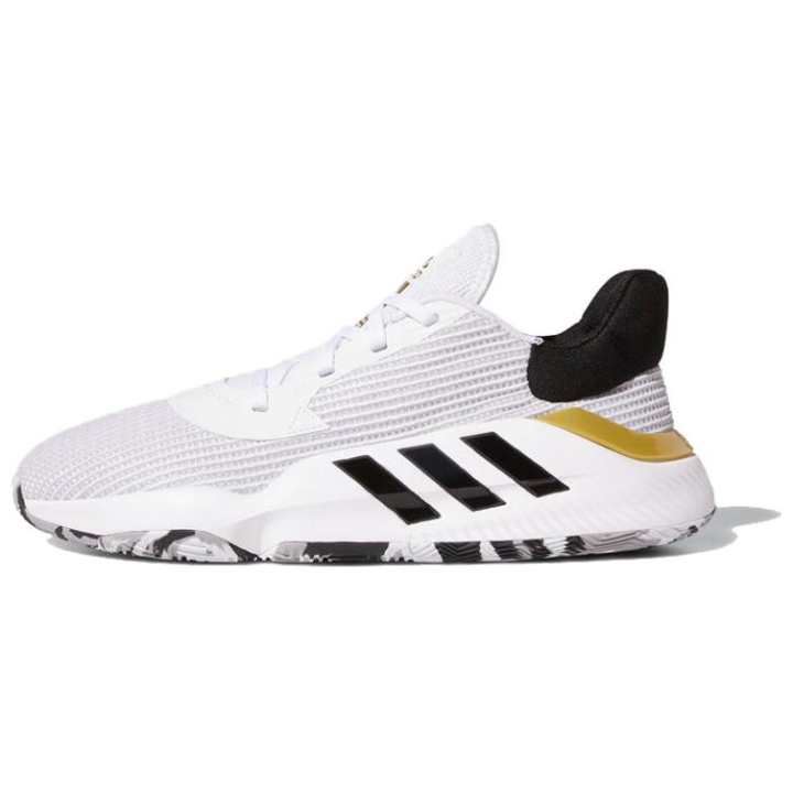Adidas Adidas Pro Bounce 2019 Low 'White Black Gold'