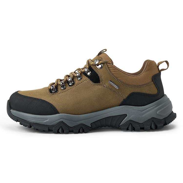 CAMEL Outdoor Casual Slip Resistant Abrasion Resistant Low top Hiking Shoes Men's Brown