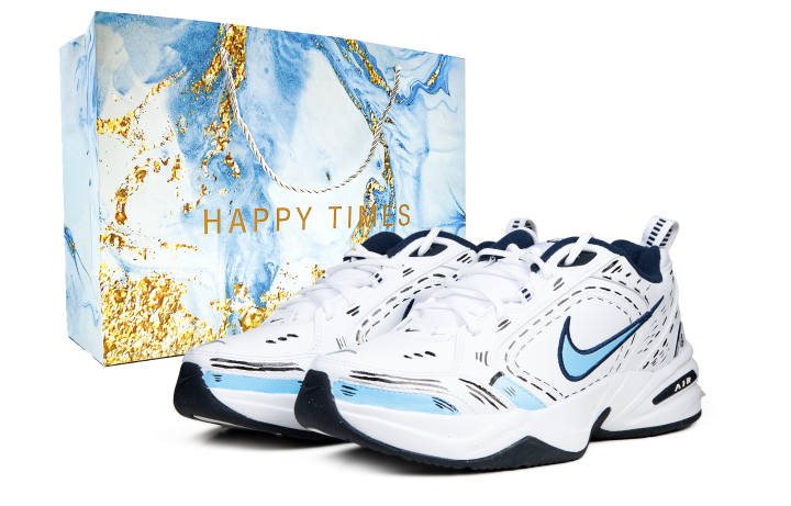 Nike Nike Air Monarch 4 Low top Chunky Sneakers Unisex Blue