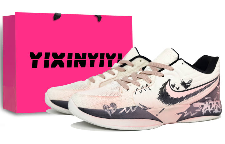 Nike Nike Ja Morant 2 Abrasion Resistant Low top Basketball Shoes Unisex Energetic Pink
