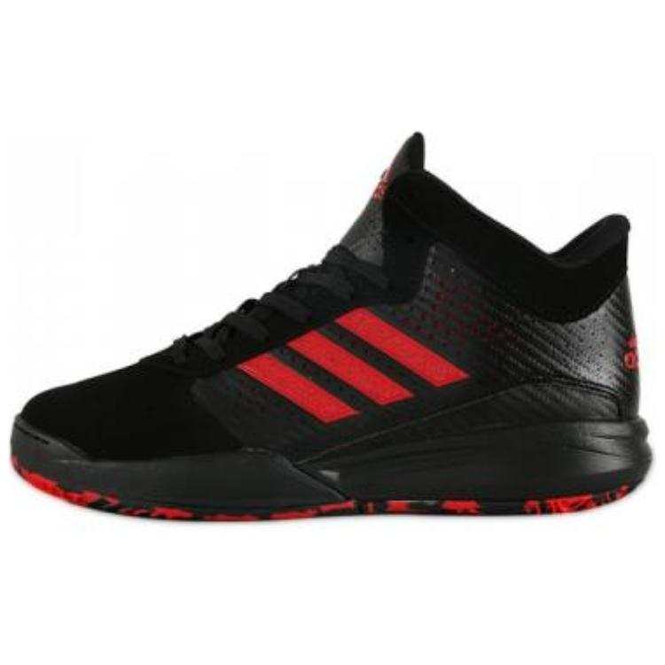 Adidas Adidas Outrival Slip Resistant Abrasion Resistant High top Basketball Shoes Men's Black