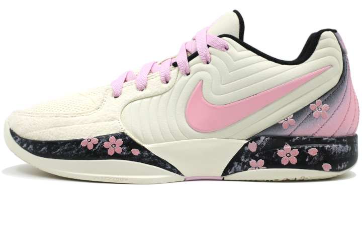 Nike Nike Ja Morant 2 Cushioning Low top Basketball Shoes Men's Beige Pink