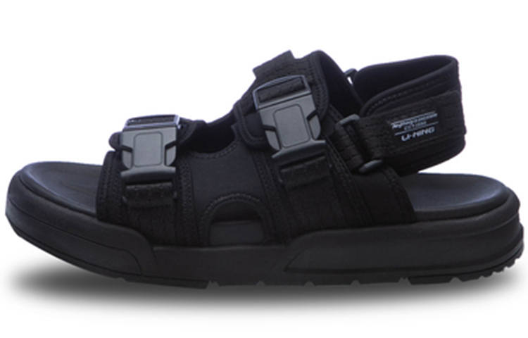 Li-Ning Li Ning Coca Nylon Beach Sandals Men's Black