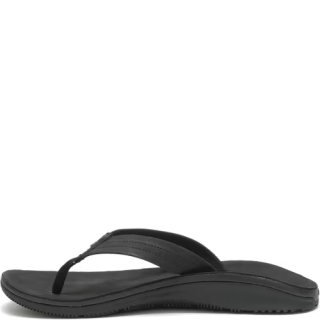 Chaco Abrasion Resistant Slip Resistant Flip Flops Men's Black