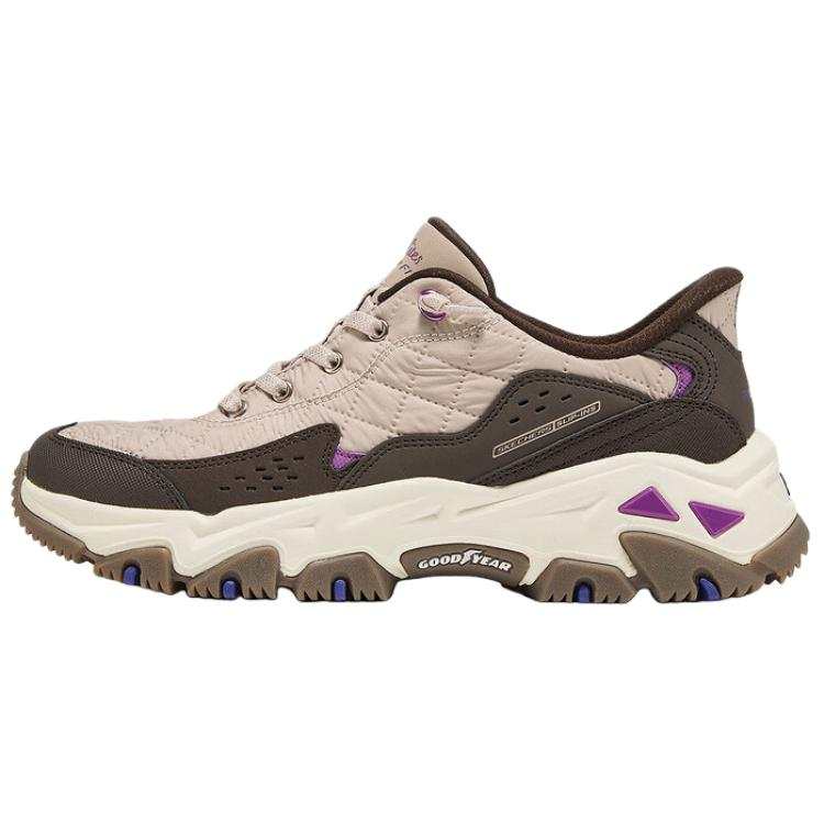 Skechers D'LITES Hiker Lightweight Height Increasing Lightweight Height Increasing Low top Mountaineering Hiking Shoes