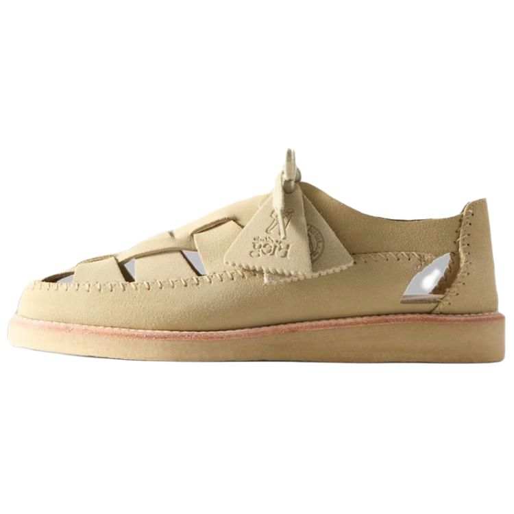 KITH Clarks Originals Ridgevale Comfortable And Breathable Beach Sandals Men's Yellow