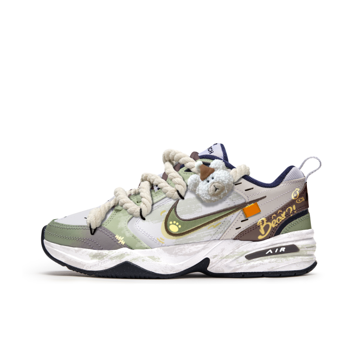 Nike Nike Air Monarch 4 Nut Bear Season Slip Resistant Abrasion Resistant Slip Resistant Abrasion Resistant Low top
