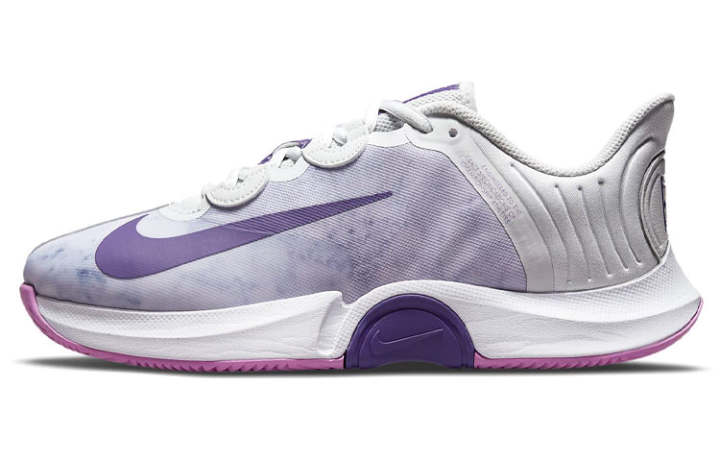 Nike Nike Court Air Zoom Gp Turbo 'Grey Purple' Women's