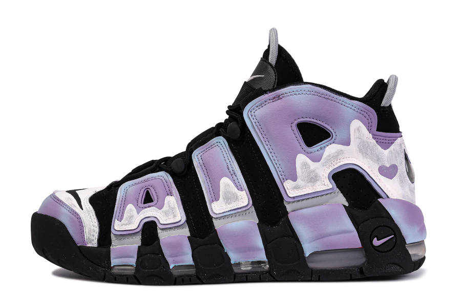 Nike Nike Air More Uptempo Cushioning Slip Resistant Abrasion Resistant High top Vintage Basketball Shoes Men's