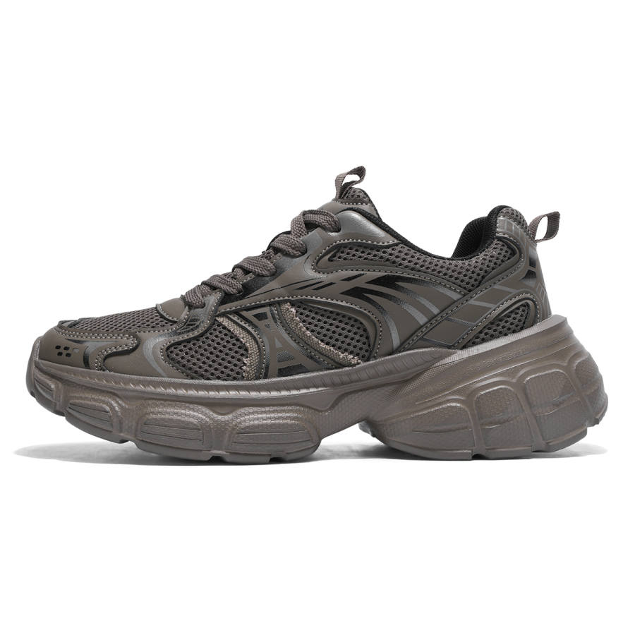 DEERWAY Abrasion Resistant Slip Resistant Low top Chunky Sneakers Men's