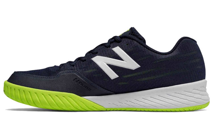 New Balance New Balance NB 896 Tennis Shoes Men's Low Top Marine Blue/White/Green