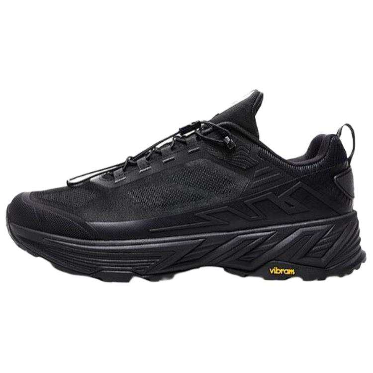 KOLON SPORT MOVE ALPHA Abrasion Resistant Breathable Support Rebound Grip Low top Hiking Shoes Unisex Black