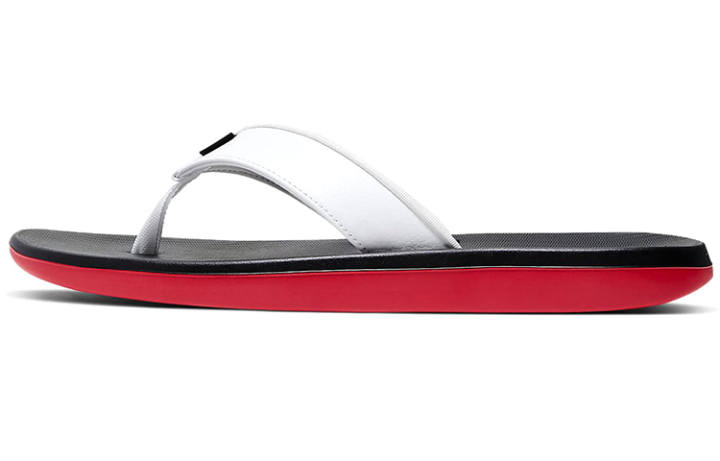 Nike Nike Kepa Kai White Black Red Slippers 'White Black Red'