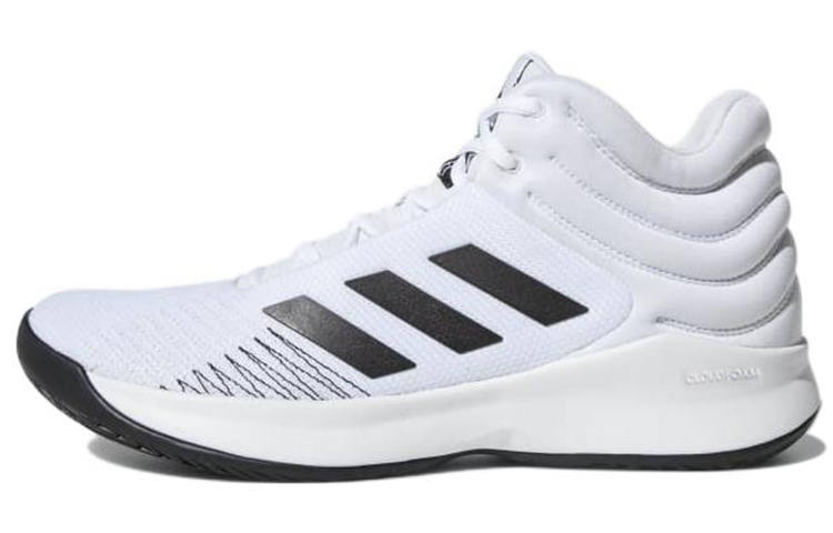 Adidas Adidas Pro Spark Abrasion Resistant Slip Resistant Low top Vintage Basketball Shoes Men's White