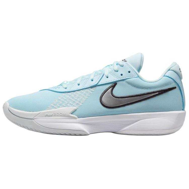 Nike Nike Air Zoom G.T. Cut Academy Comfortable Slip Resistant Abrasion Resistant Low top Basketball Shoes Men's Blue White