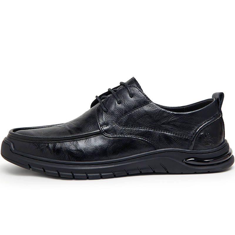 CAMEL CAMEL Dress Shoes Men's Low Top Black