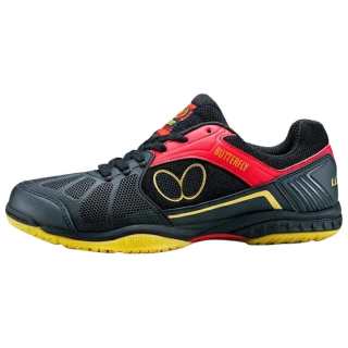 Butterfly Slip Resistant Abrasion Resistant Low top Training Shoes Unisex Black Red