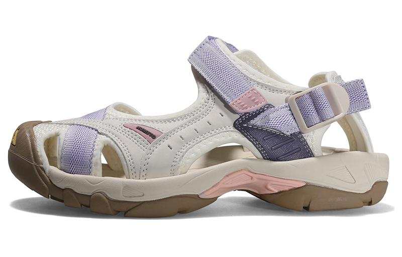 HUMTTO Beach Sandals Women's White Purple