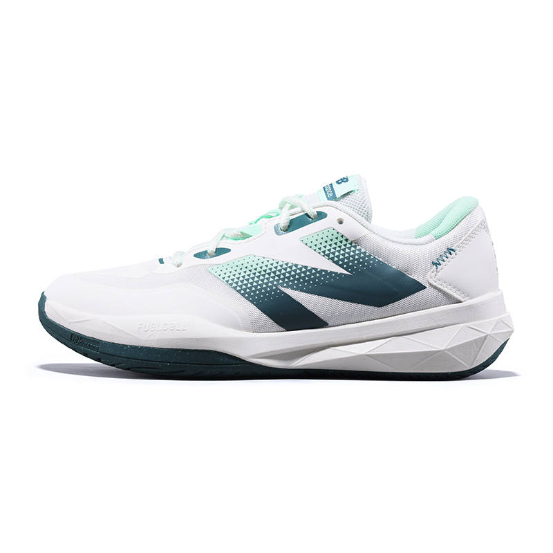 New Balance New Balance NB 796 Slip Resistant, Abrasion Resistant, Breathable Low top Tennis Shoes Women's White Green