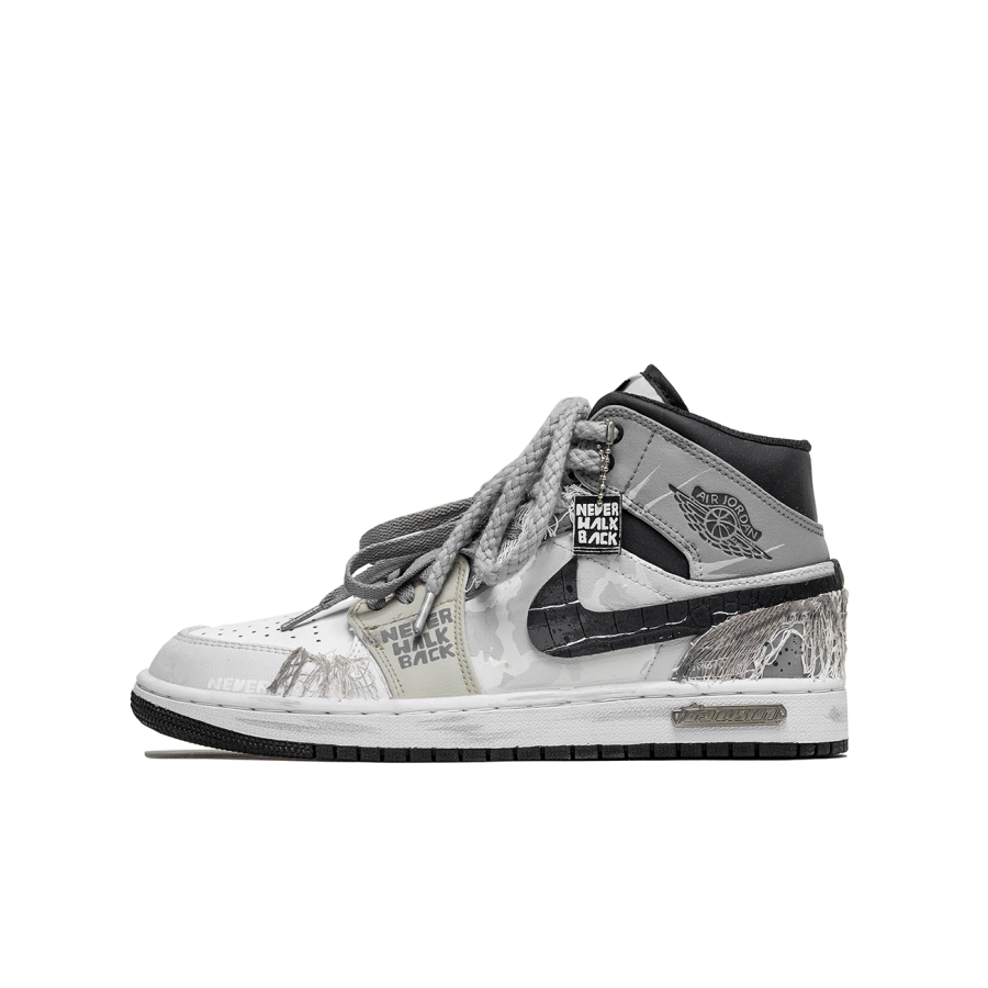 Jordan Jordan Air Jordan 1 ADCDAVINCI Custom, Yadan Abrasion Resistant Breathable Abrasion Resistant Breathable Mid top