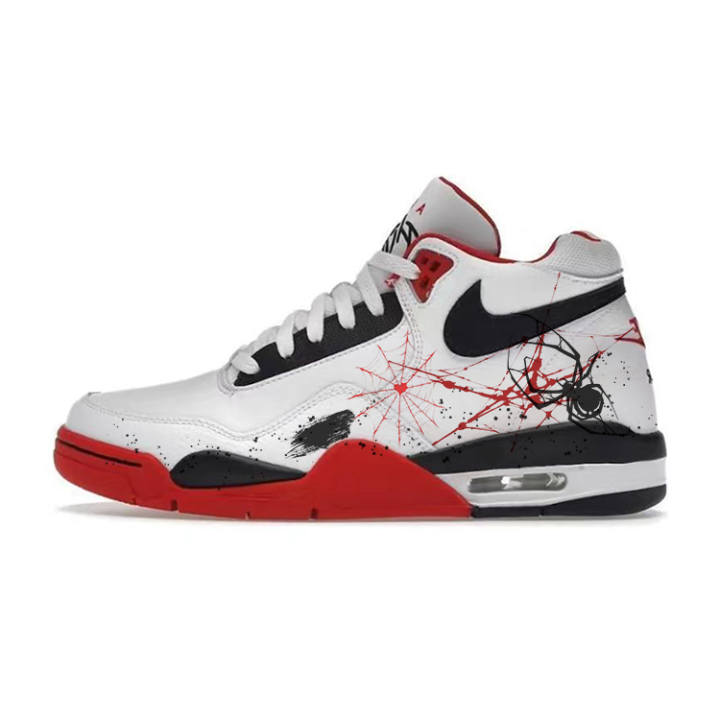 Nike Nike Flight Legacy Blood Red Manufacturing, Blood Red Spiders Abrasion Resistant Abrasion Resistant Mid top