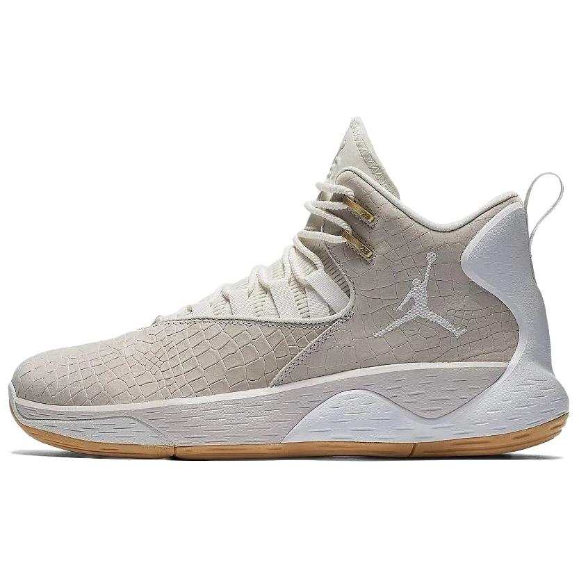 Jordan Jordan Super.Fly MVP High top Basketball Shoes Men's Gray