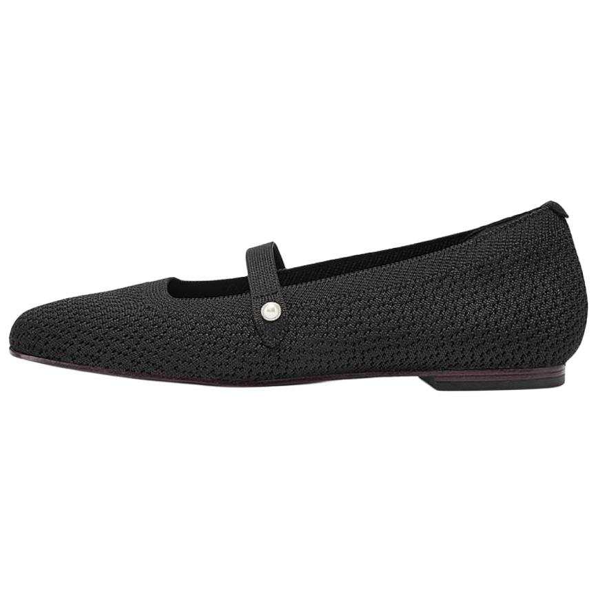 Skechers CLEO SQUARE Chunky Heel Mary Jane Shoes Women's Black
