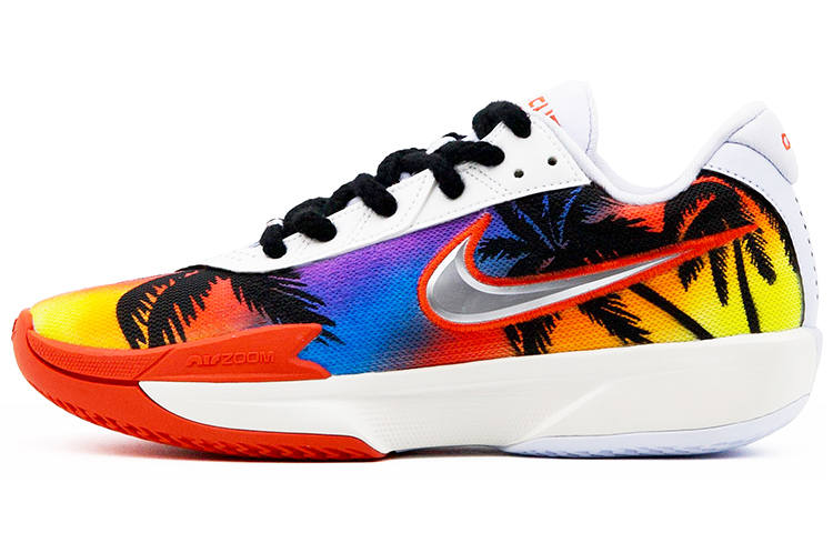 Nike Nike Air Zoom G.T. Cut Academy Low top Basketball Shoes Unisex Red Yellow Blue