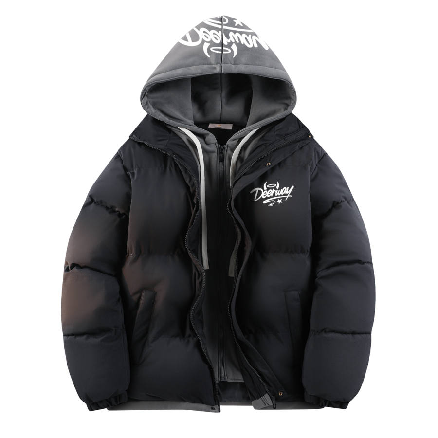 DEERWAY DEERWAY Puffer Jackets Unisex Hooded Thickened