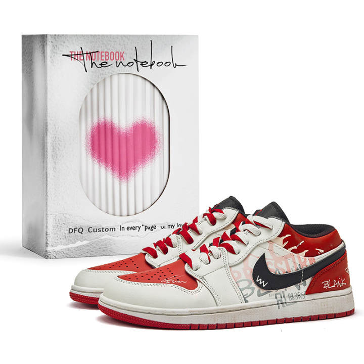 Jordan Jordan Air Jordan 1 Da Vinci Custom Box Cushioning Slip Resistant Abrasion Resistant