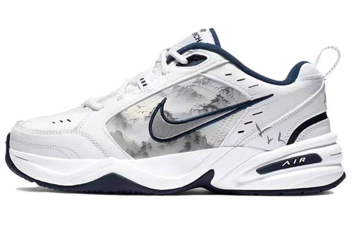 Nike Nike Air Monarch 4 Synthetic Leather, Leather Slip Resistant Abrasion Resistant Slip Resistant Abrasion Resistant