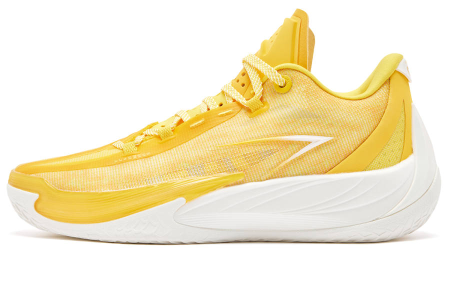 QIAODAN Poisonous Fangs 3.5 Golden Python Low top Basketball Shoes Men's Yellow
